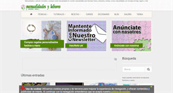Desktop Screenshot of manualidadesylabores.com